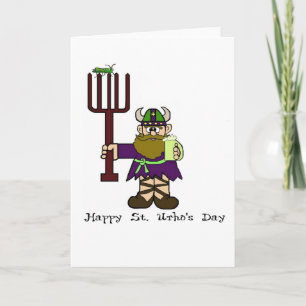St. Urho's Day Card - Ver. 4 Karte