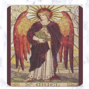 St. Uriel die Erzengel-Gebetskarte Visitenkarte