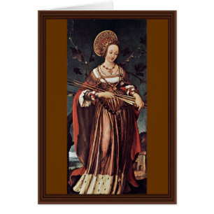 St Ursula durch Hans Holbein das jüngere
