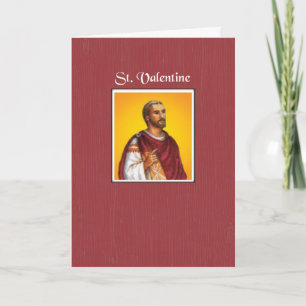 St. Valentinstag Feiertagskarte