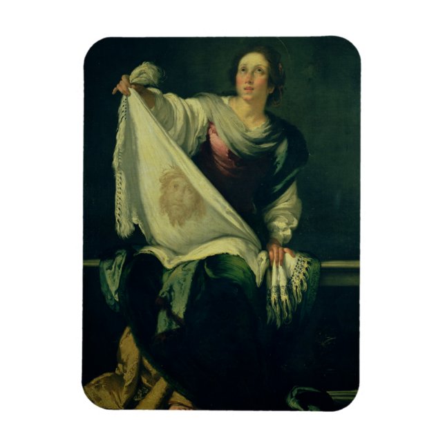 St. Veronica, 1625-30 (Öl auf Leinwand) Magnet (Vertikal)