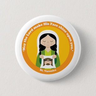 St. Veronica Button