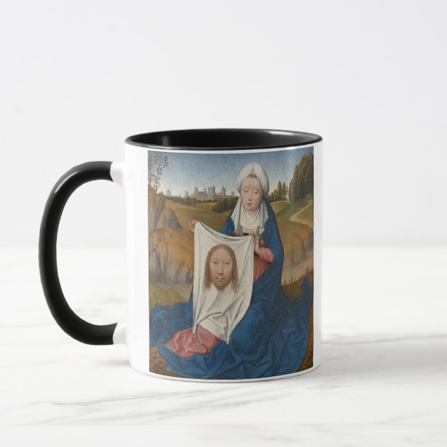 St.-Veronica, c.1470-1475 (Öl auf Platte) Tasse (Links)