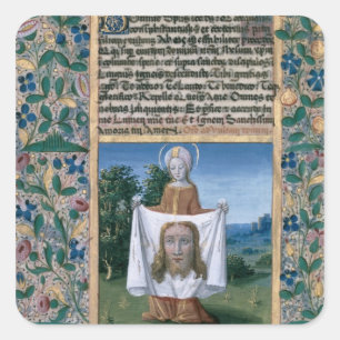 St.-Veronica Quadratischer Aufkleber