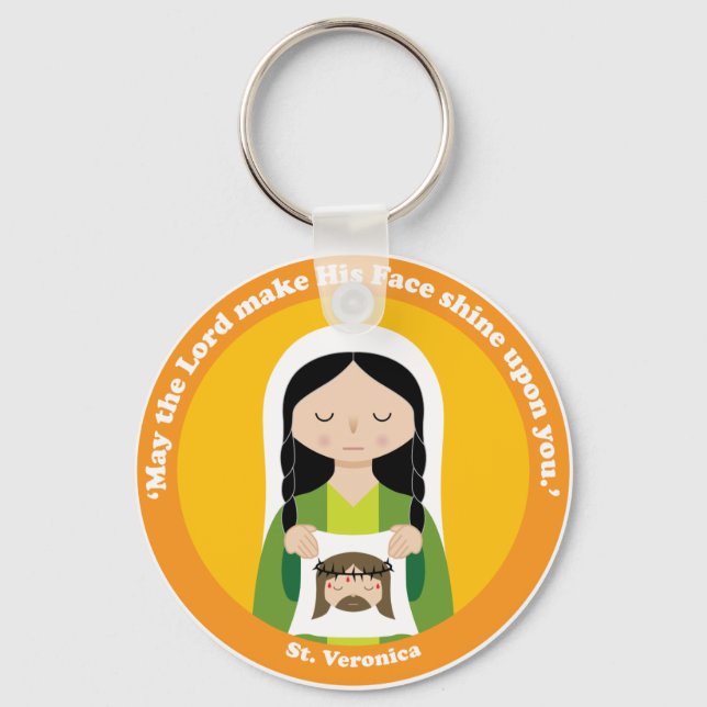 St. Veronica Schlüsselanhänger (Vorderseite)