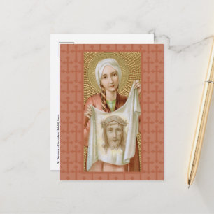 St. Veronica von Jerusalem (JM 60) Postkarte