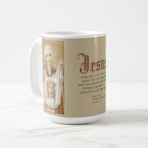 St. Veronica von Jerusalem (JM 60; Stil 1) Kaffeetasse