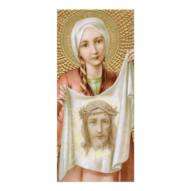 St. Veronica von Jerusalem (JM 60) Werbekarte (Vorne)