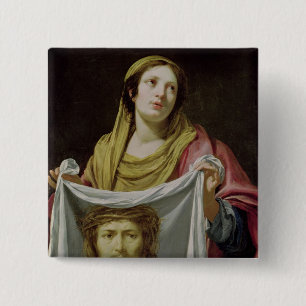 St.-Veronica, welches das heilige Leichentuch häl Button