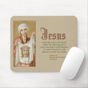 St. Veronika von Jerusalem (JM 60) Mousepad