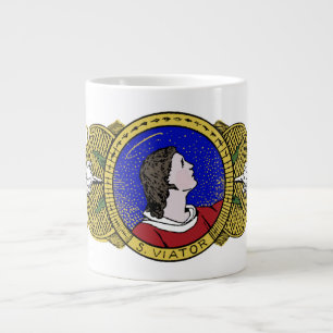 St. Viator of Lyon, der Katechist (LD 001) Jumbo-Tasse