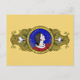 St. Viator of Lyon, der Katechist (LD 001) Postkarte