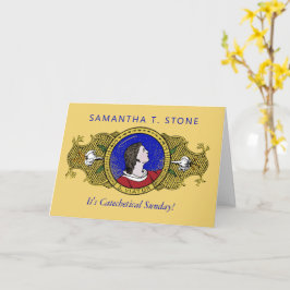 St. Viator of Lyon the Catechist (LD 001) Card Karte