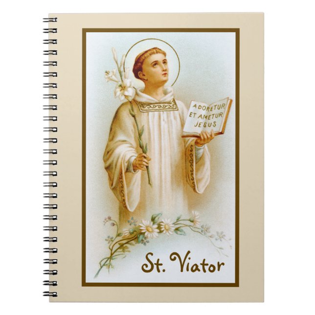 St. Viator von Lyon, der Katechist (BF 02) Notizblock (Vorderseite)