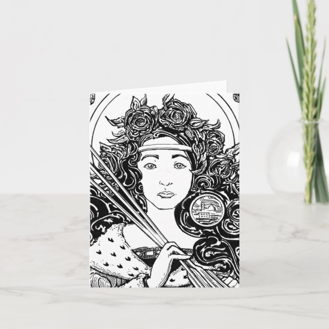 St. Victoria Notecard Karte (Vorderseite)