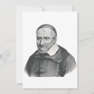 St. Vincent de Paul Sanfte Barmherzigkeit Kunst Save The Date