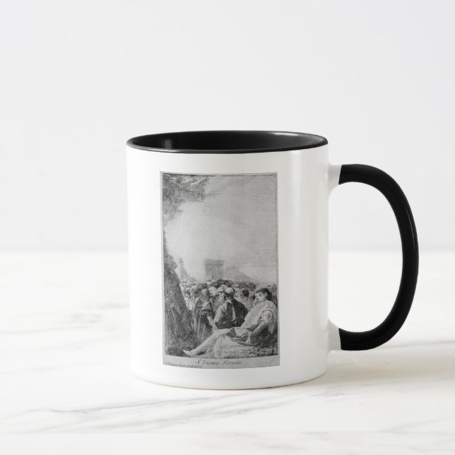 St. Vincent Ferrer, 1750-80 Tasse (Rechts)