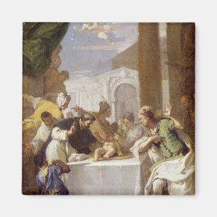 St. Vincent Ferrer darstellend ein Wunder Magnet