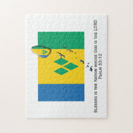 ST VINCENT | Gesegnete Nation | VINKENTIERTER FLAG