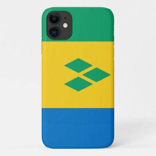 St. Vincent und die Flagge der Grenadinen Case-Mate iPhone Hülle