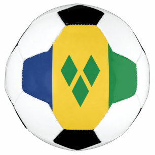 St. Vincent und die Grenadinen-Flagge Vincy Fußball