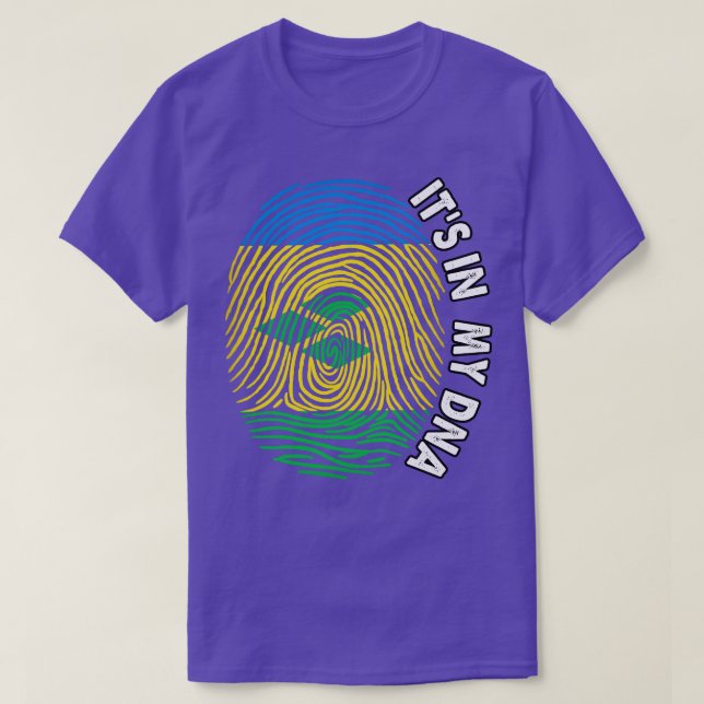 St Vincent und die Grenadinen in meiner DNA Saint T-Shirt (Design vorne)