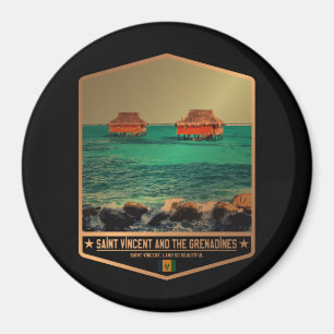 St. Vincent und die Grenadinen Magnet