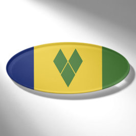St. Vincent und die Grenadinen Namenschild