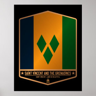 St. Vincent und die Grenadinen Poster
