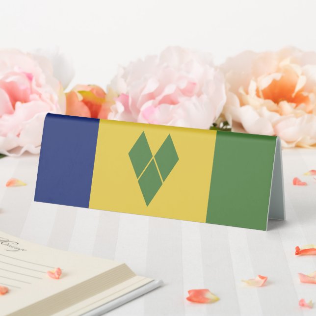 St. Vincent und die Grenadinen Tischaufsteller (In Situ (Hochzeit))