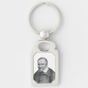 St. Vinzenz von Paul Sanfte Barmherzigkeit Kunst Schlüsselanhänger