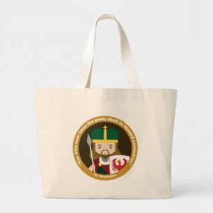 St. Wenceslas Jumbo Stoffbeutel