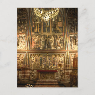 St. Wenceslas Kapelle St. Vitus Kathedrale Prag Postkarte