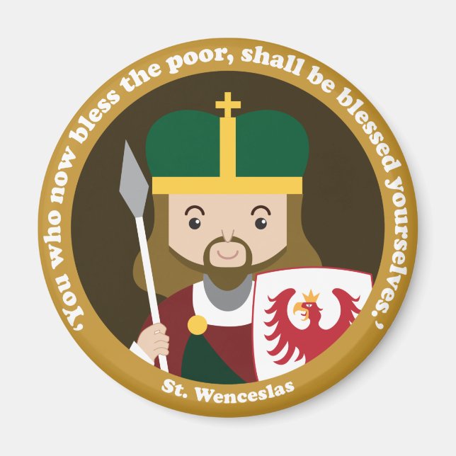 St. Wenceslas Magnet (Vorne)