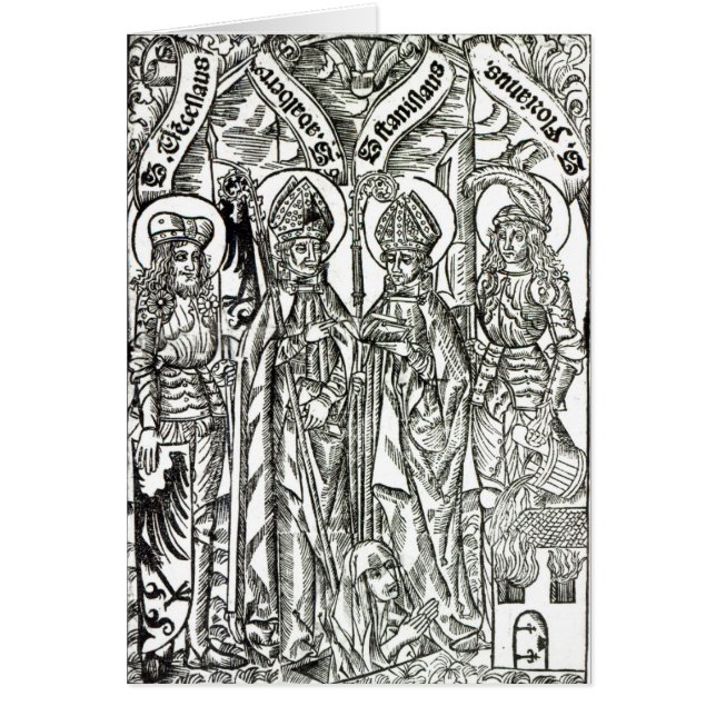 St Wenceslaus, Adalbert, St Florian de Stanislaus (Devant)