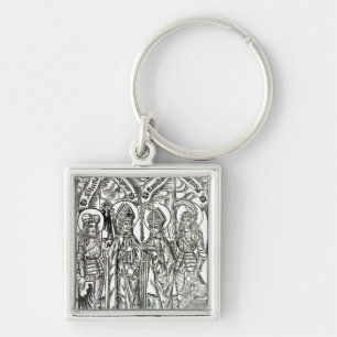 St. Wenceslaus, Adalbert, Stanislaus St. Florian Schlüsselanhänger