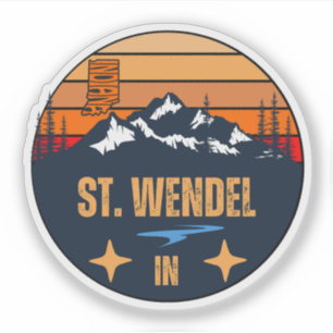 St. Wendel, Indiana Aufkleber