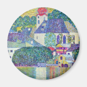 St. Wolfgang Kirche von Gustav Klimt, Viktorianisc Magnet
