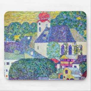 St. Wolfgang Kirche von Gustav Klimt, Viktorianisc Mousepad