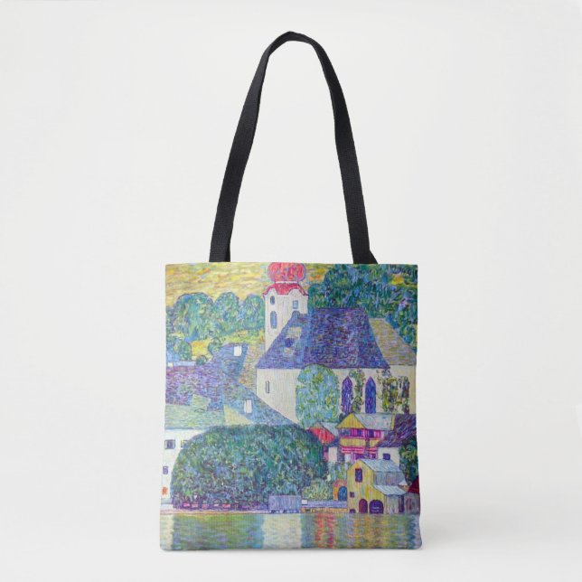 St. Wolfgang Kirche von Gustav Klimt, Viktorianisc Tasche (Vorderseite)