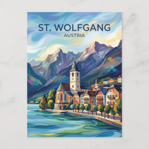 St. Wolfgang Österreich Postkarte