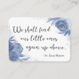 St. Zelie Martin - Trost Visitenkarte