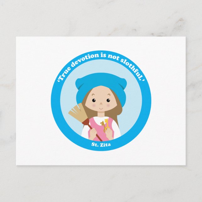 St. Zita Postkarte (Vorderseite)