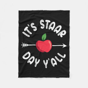 Staar Day Yall Texas Staar Test Day Fleecedecke