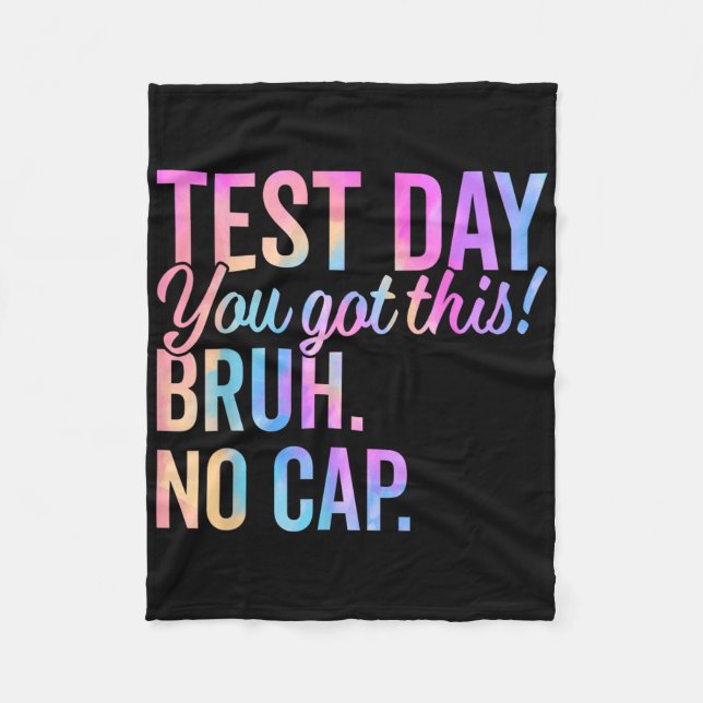 Staar Staat Testing Day Motivation Sie Got diese B Fleecedecke (Vorderseite)