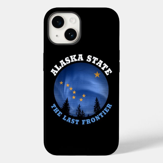 STAAT ALASKA FLAG Case-Mate iPhone 14 HÜLLE (Rückseite)