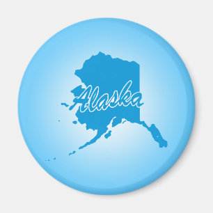 Staat Alaska Magnet