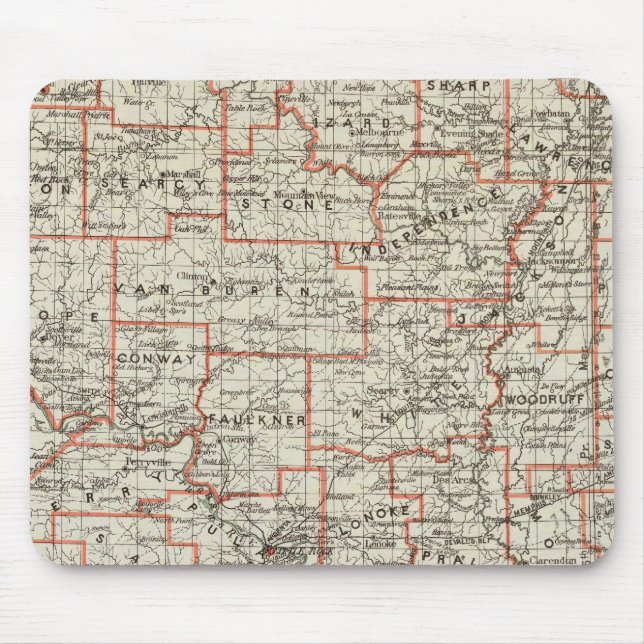 Staat Arkansas Mousepad (Vorne)