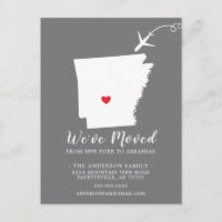 Staat ARKANSAS Post Card verschieben