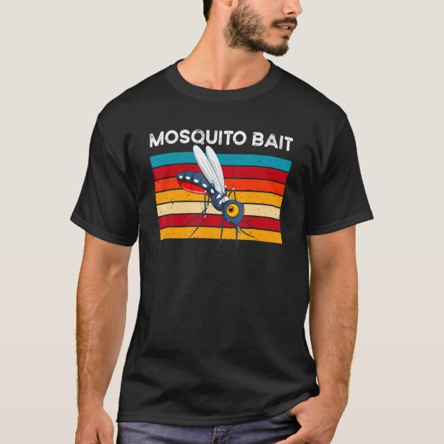 Staat Bird Mosquito Köder Camping Wandern T-Shirt (Vorderseite)